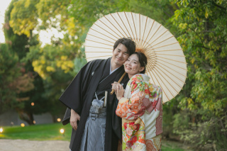 【Mia Via / スタジオ】たくさんのロケーションで和装前撮り！