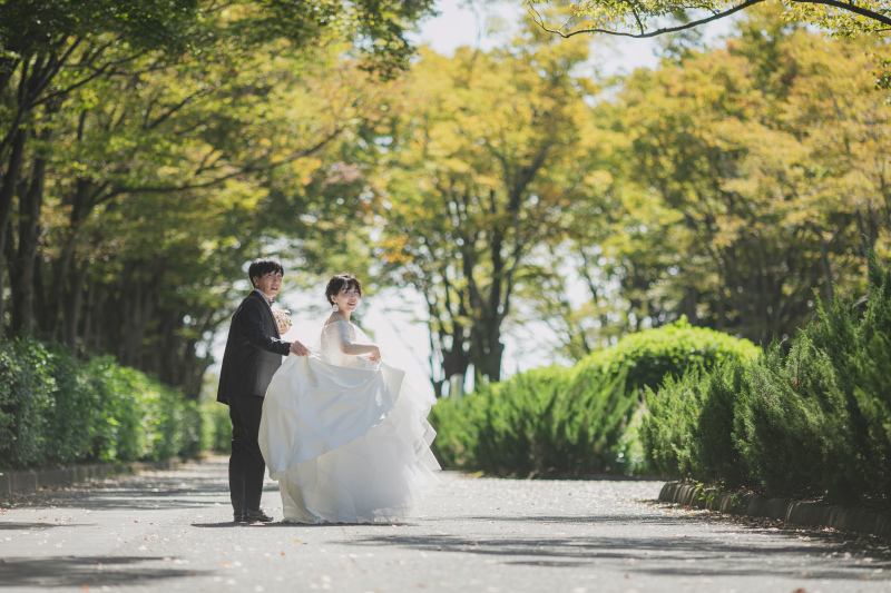 広大な敷地には多くのフォトスポットが点在。