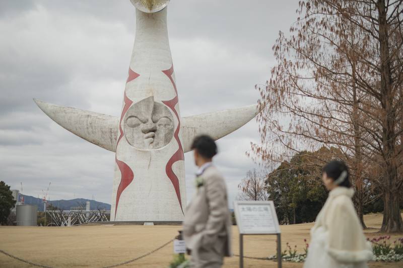 太陽の塔とご対面