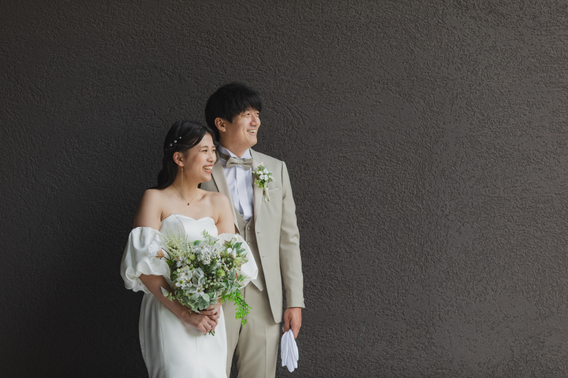 【Mia Via / スタジオ】おふたりらしさをつめこんで【洋装前撮り】