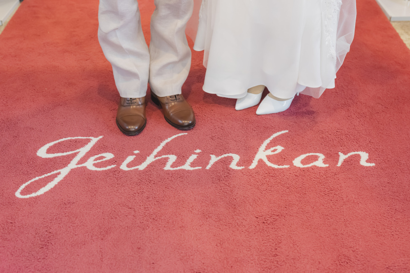 チャペルでのセレモニーが結びました♪