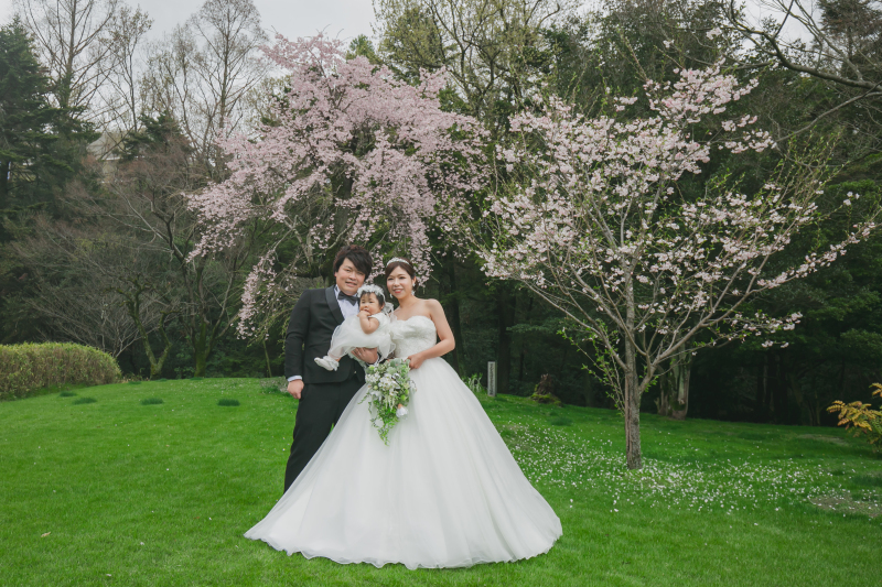 まずはご家族で桜とともに