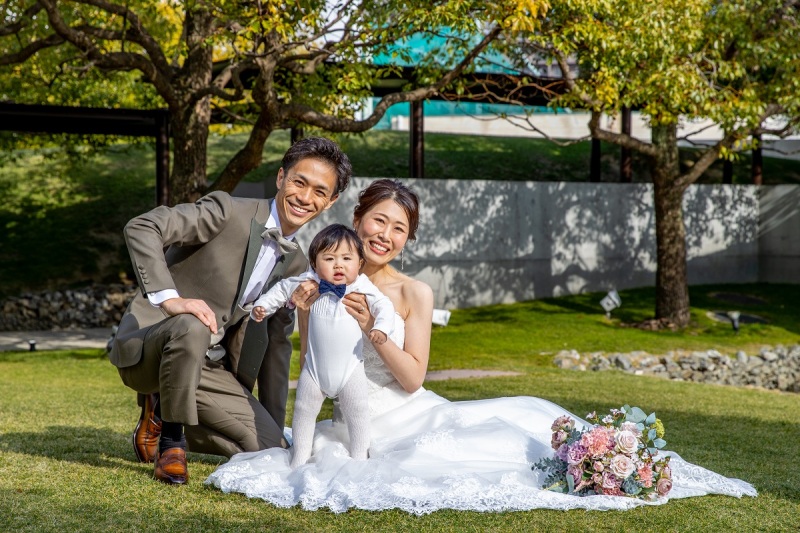 緑あふれるガーデンにて