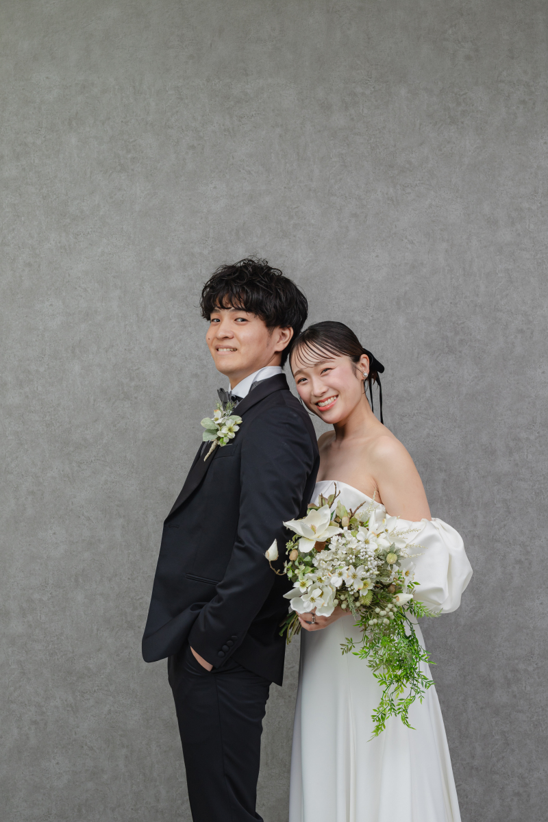 ウエディングドレスが美しく映える一枚