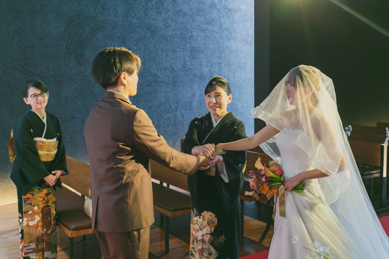 お母様から新郎様へ