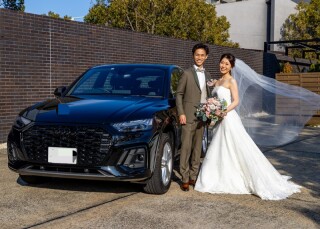 家族3人のウェディングフォト～with favorite car～