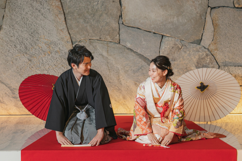 Mia Viaのチャペルにて1枚