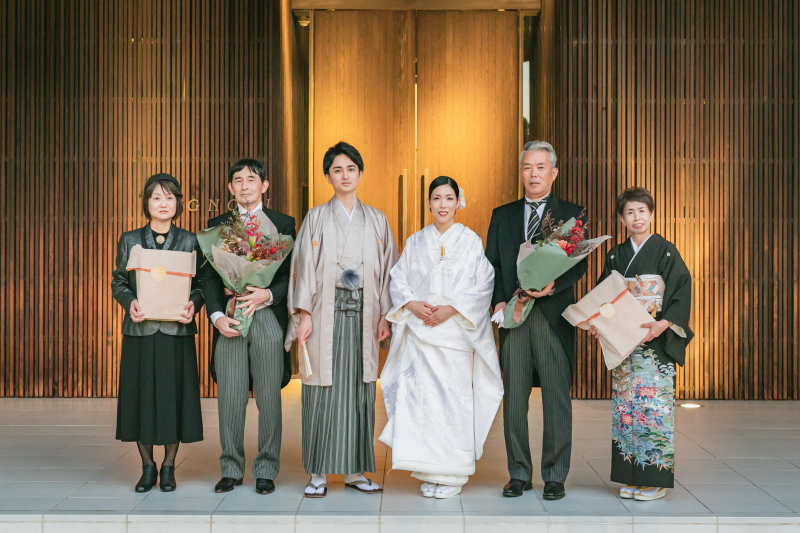 ご家族の皆様へ感謝の気持ちを伝えます