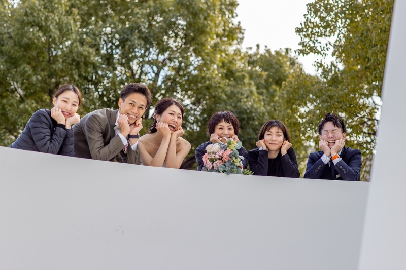 スタッフも一緒に♡ソフィ邸のモニュメント