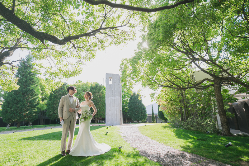 【Mia Via】新緑の中で【フォトウェディング】