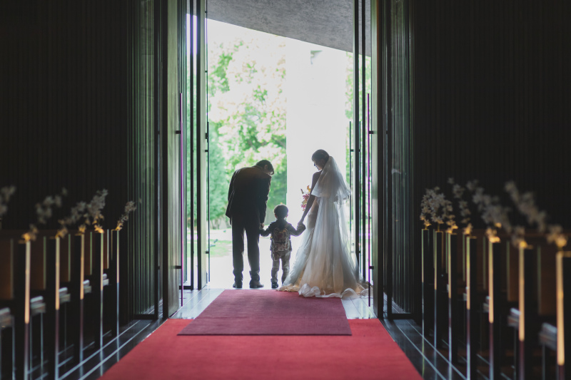 挙式シーンの結び