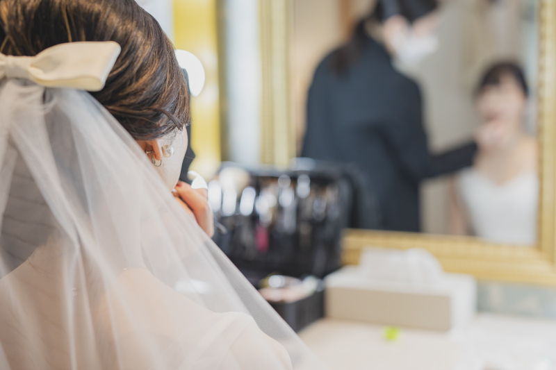 お支度ショット