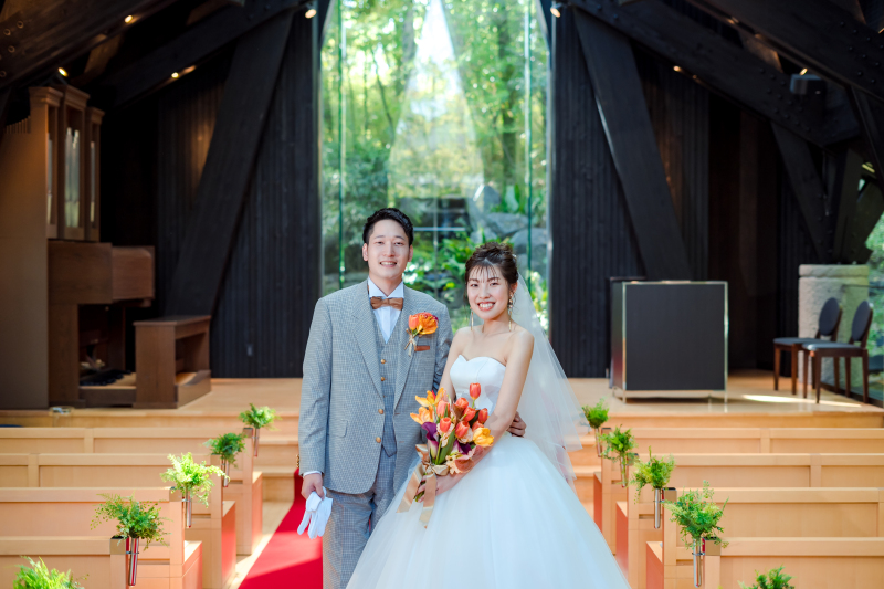 本物の迎賓館でフォトウェディング