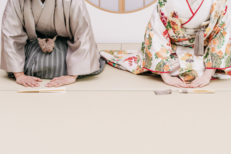 当日着られないお衣装で!スタジオでの和装前撮り