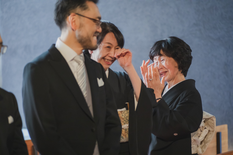 親御様と一緒のフォトウェディングを安心サポート