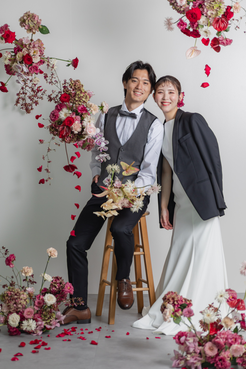 フローリストとコラボしたプランも◎