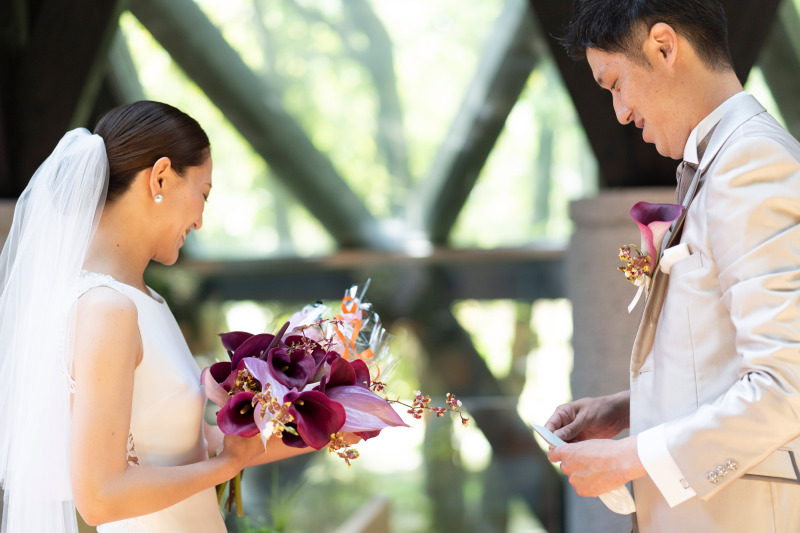 【緑に囲まれたチャペルで撮影】迎賓館フォトウェディング