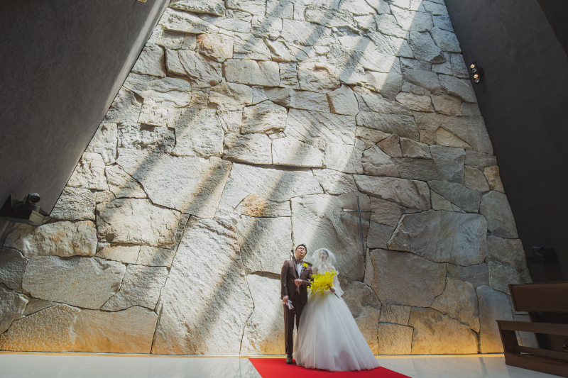 【本物志向のチャペル+ガーデンで撮影】データ100カット付