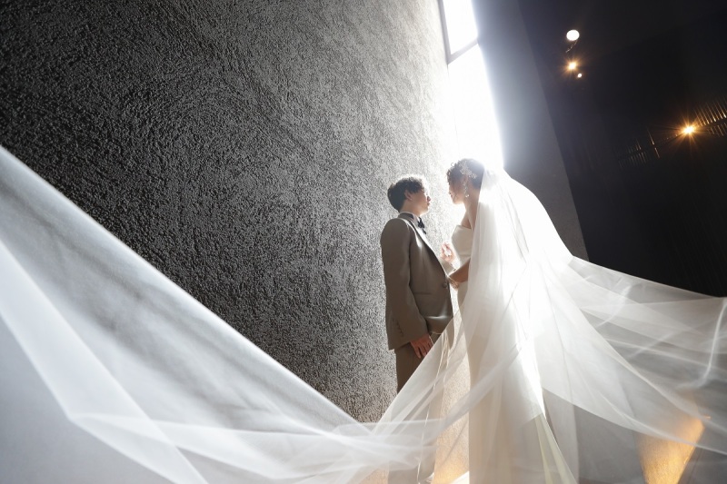 【本物志向のチャペル+ガーデンで撮影】データ100カット付