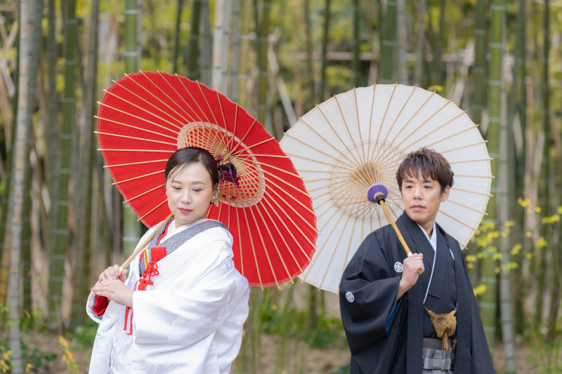 【日本庭園で本格撮影】和装ロケーションプラン