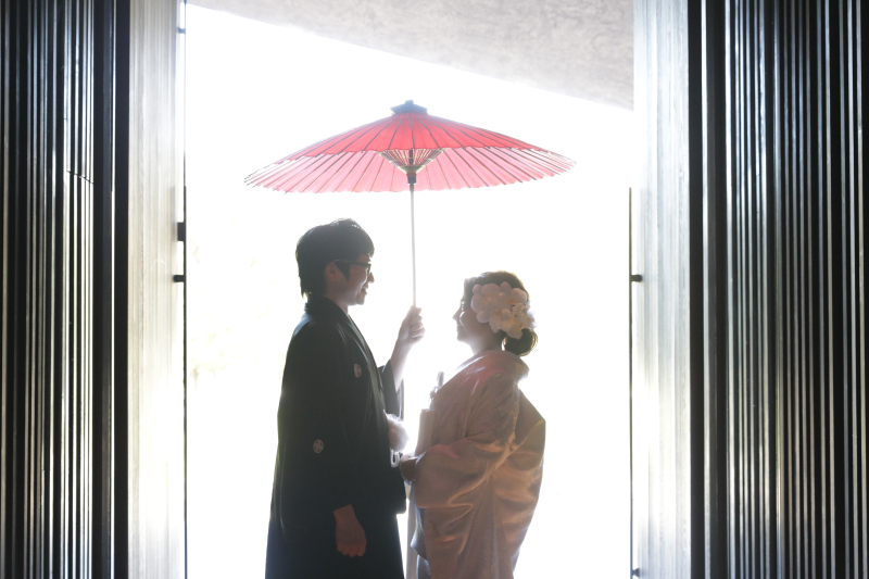 平日撮影プラン【洋装1着・和装1着ロケーションプラン】データ100カット付