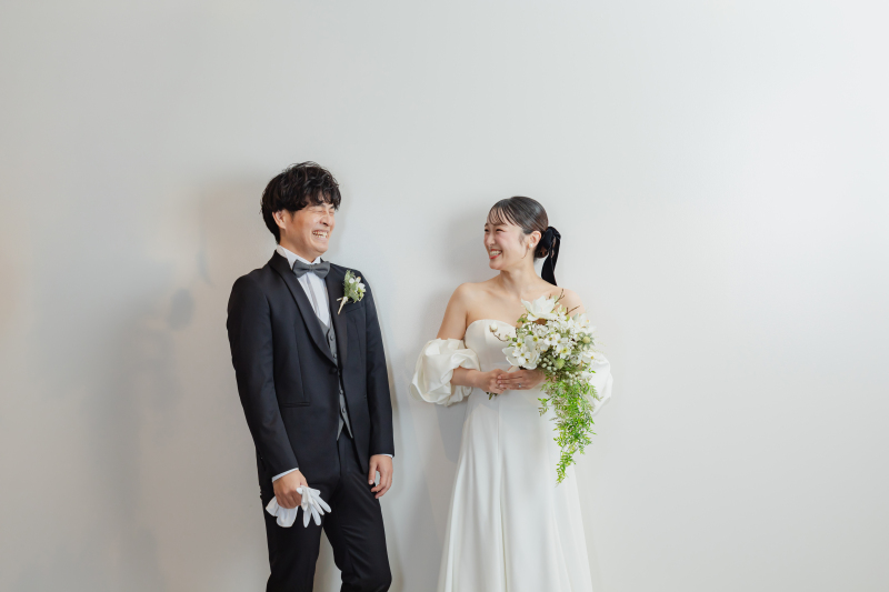 平日撮影プラン【洋装2着スタジオプラン】データ100カット付