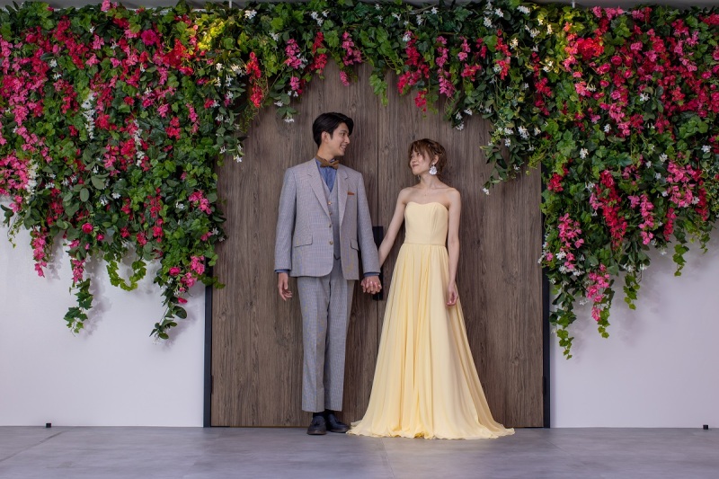 平日撮影プラン【洋装2着スタジオプラン】データ100カット付