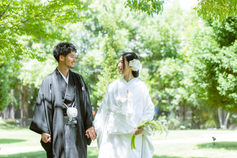 【日本庭園で本格撮影】和装ロケーションプラン