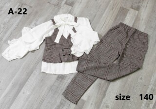 ファミリーフォト女の子ドレスA-22