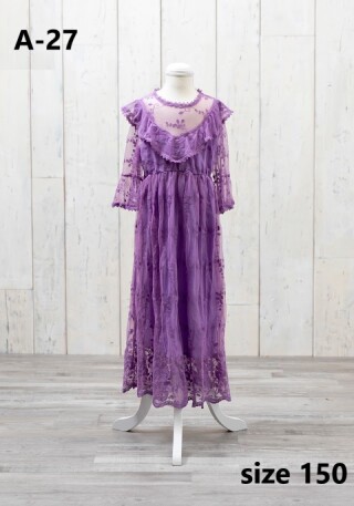 ファミリーフォト女の子ドレスA-27