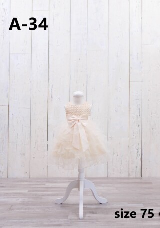 ファミリーフォト女の子ドレスA-34