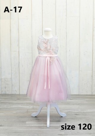 ファミリーフォト女の子ドレスA-17