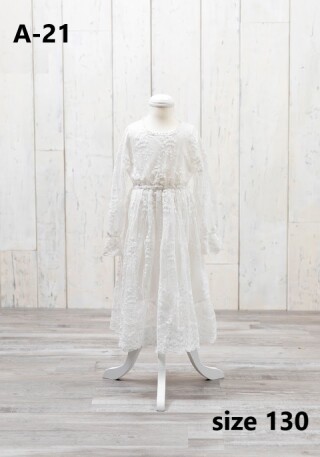 ファミリーフォト女の子ドレスA-21