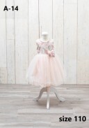 ファミリーフォト女の子ドレスA-14