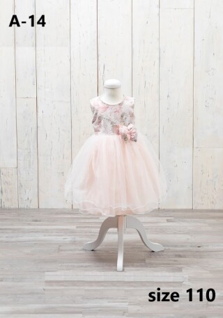 ファミリーフォト女の子ドレスA-14