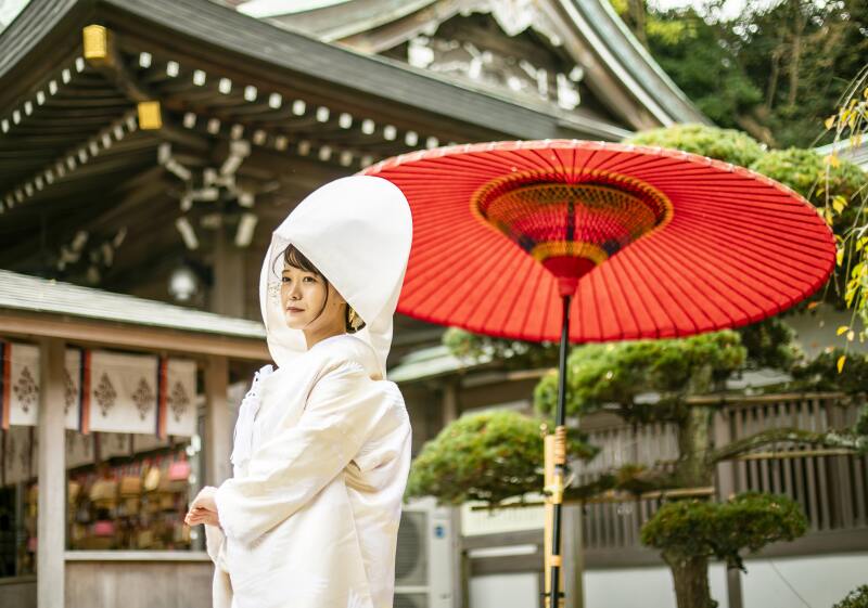 江島神社の前撮り