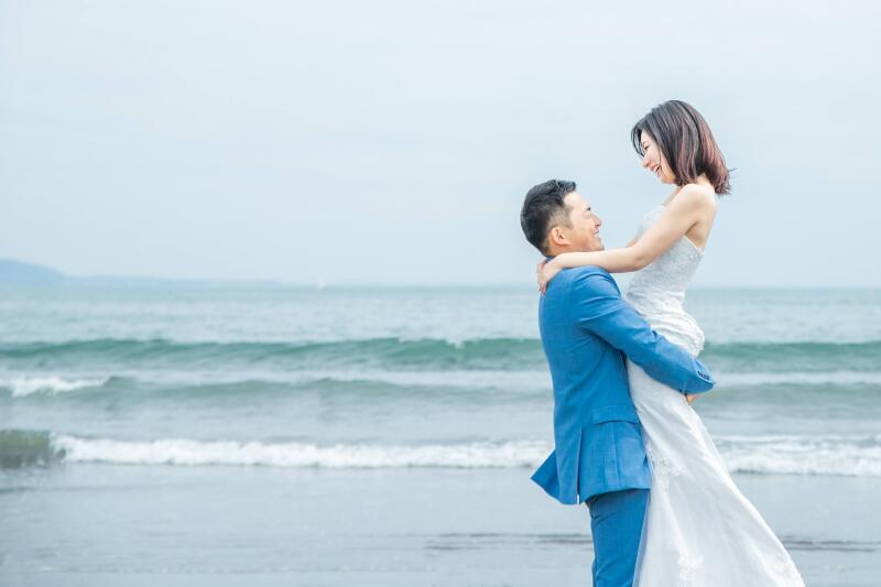 海辺のロケ撮影【和装+洋装】