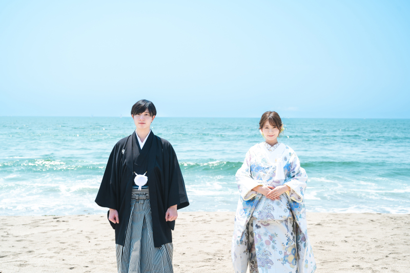 カノンウェディングのシンボル的な「海和装」