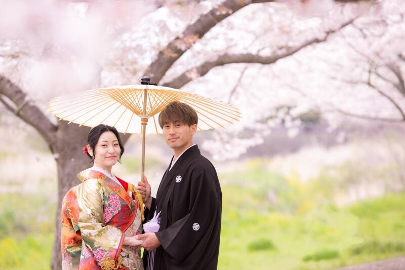 打掛の着こなしを楽しむ