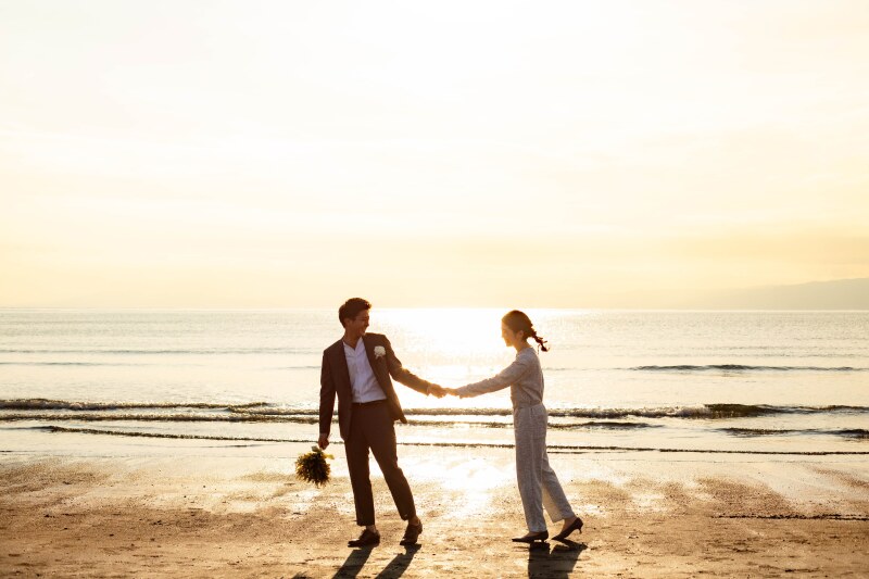 サンセットウェディング