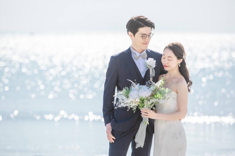 湘南でリゾートテイストのフォトウェディングを