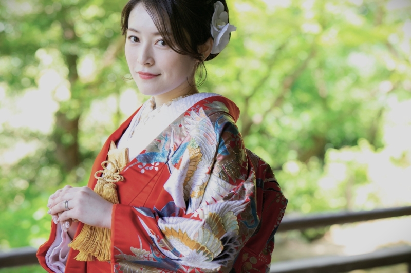 鎌倉エリア・妙本寺の和装前撮りと海のフォトウェディング