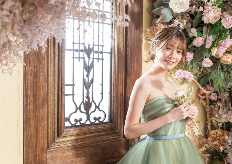 ドレスは多様にセレクト可能