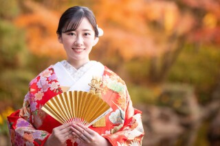 庭園ロケーション撮影【紅葉編」