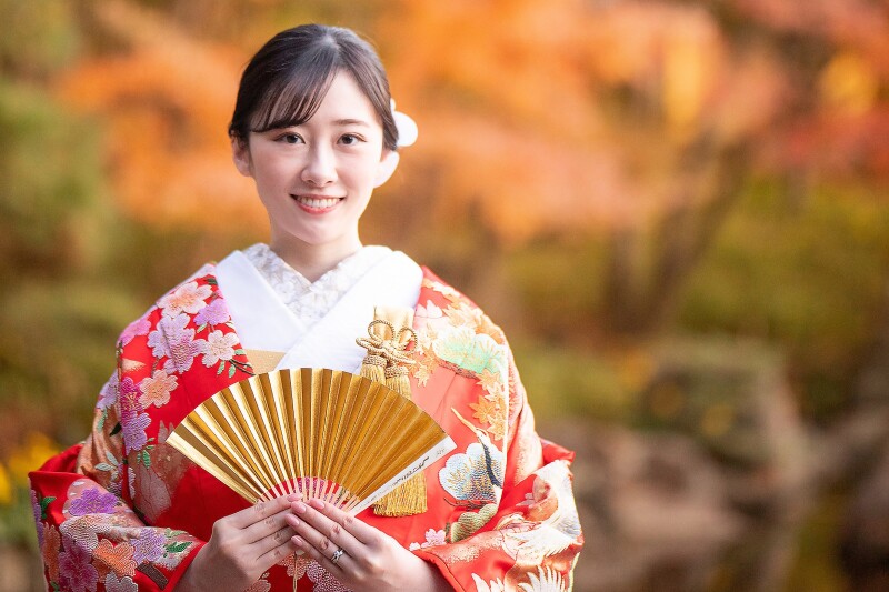 庭園ロケーション撮影【紅葉編」