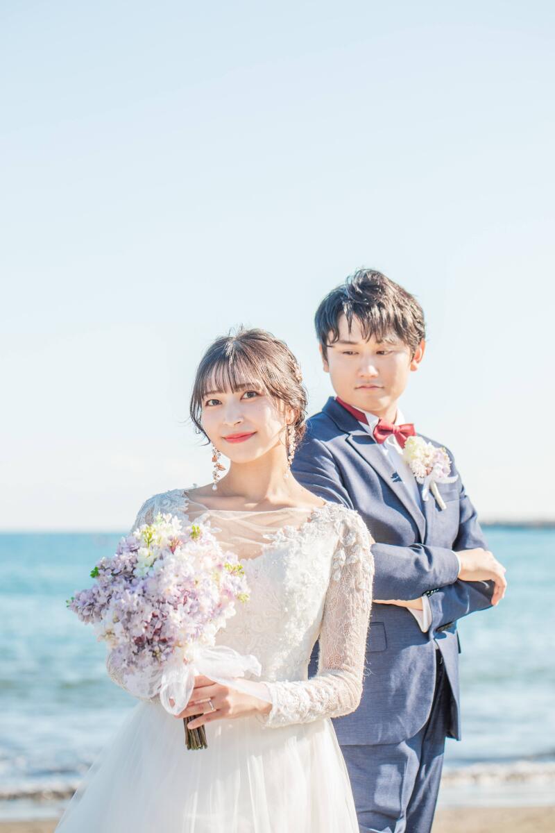 ライラックのブーケも当社でご用意