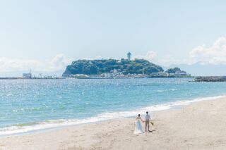 鎌倉高校前のフォトウェディングレポ