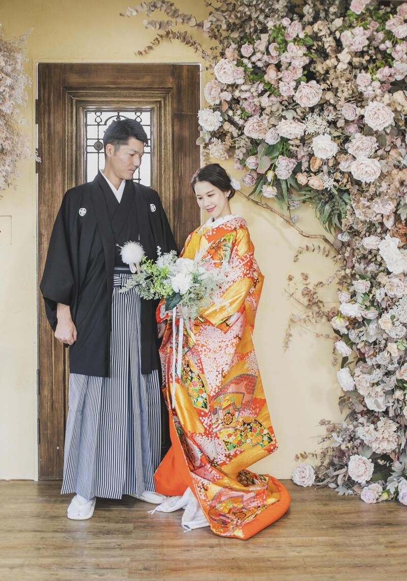 撮影の後半はアンティークスタジオ