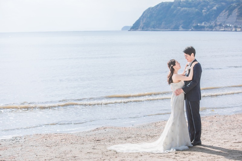 雄大な景色を背景に