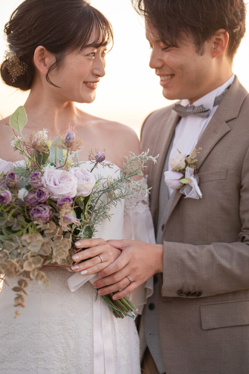 サンセットの彩りを